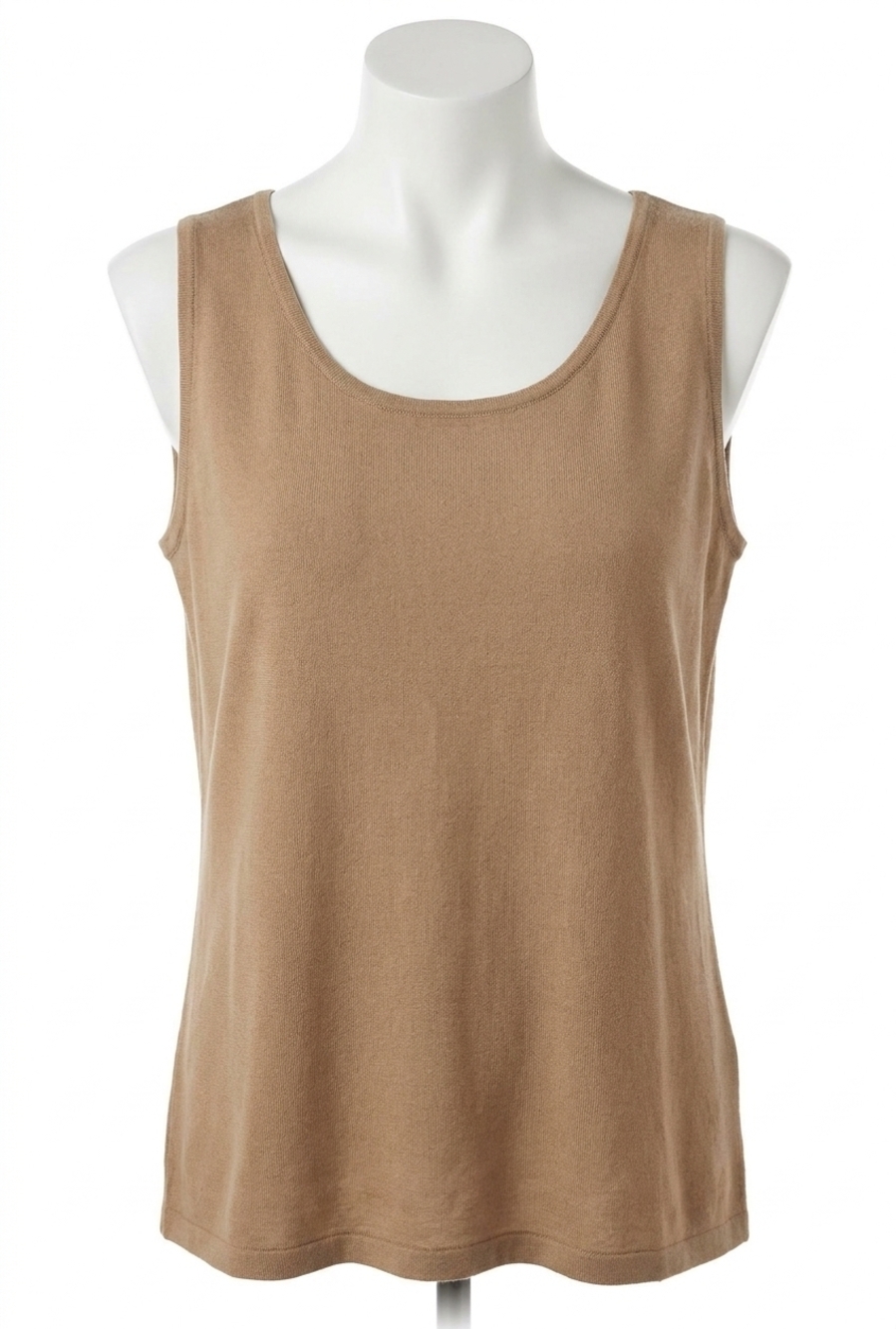 NEW ANGEL bra friendly tank top in champagne